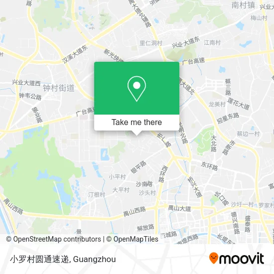 小罗村圆通速递 map