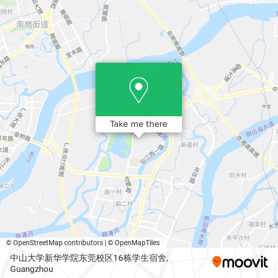 中山大学新华学院东莞校区16栋学生宿舍 map