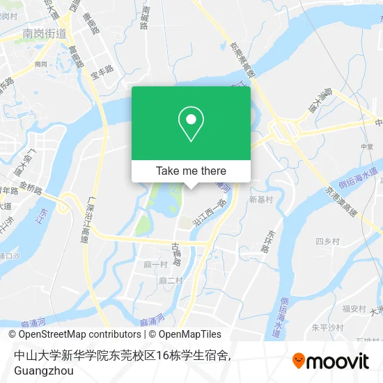 中山大学新华学院东莞校区16栋学生宿舍 map