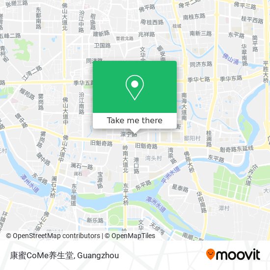 康蜜CoMe养生堂 map
