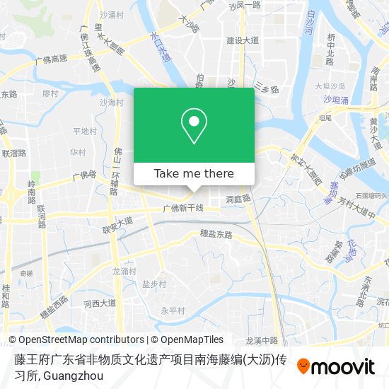 藤王府广东省非物质文化遗产项目南海藤编(大沥)传习所 map