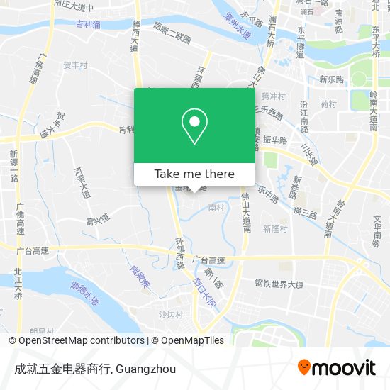 成就五金电器商行 map