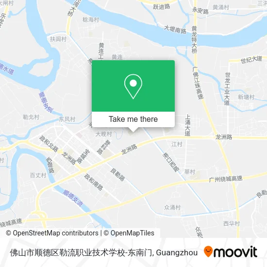 佛山市顺德区勒流职业技术学校-东南门 map