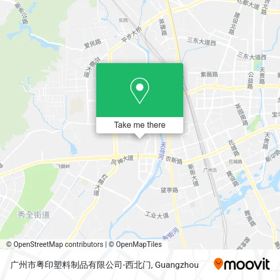 广州市粤印塑料制品有限公司-西北门 map