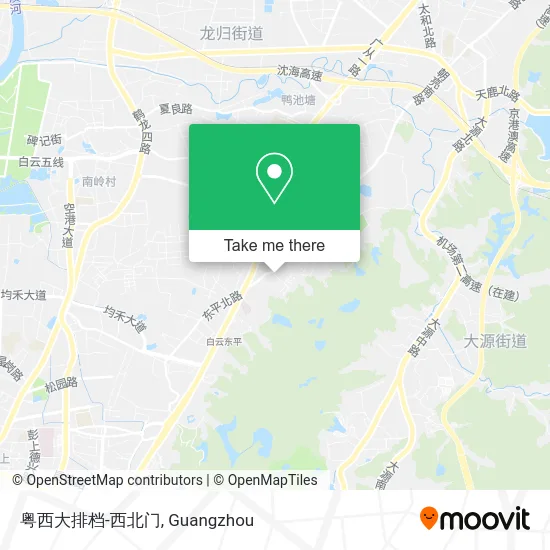 粤西大排档-西北门 map