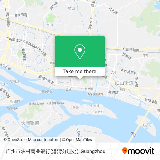 广州市农村商业银行(港湾分理处) map