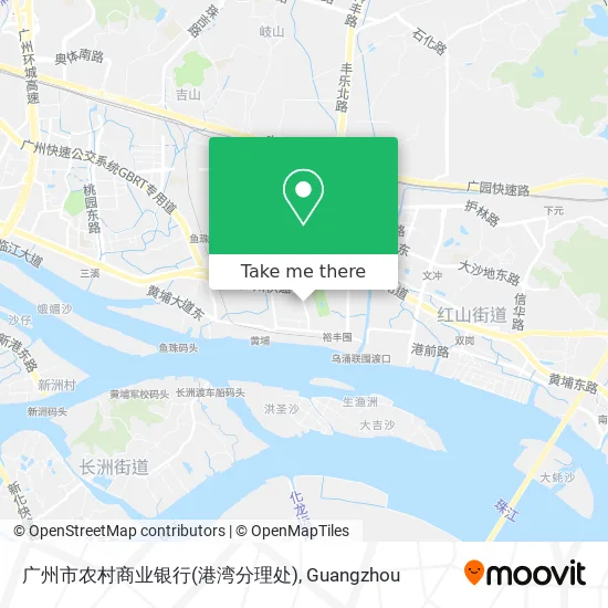 广州市农村商业银行(港湾分理处) map