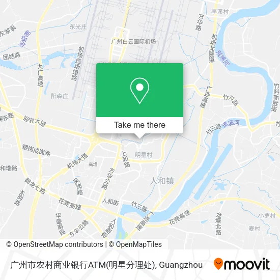 广州市农村商业银行ATM(明星分理处) map