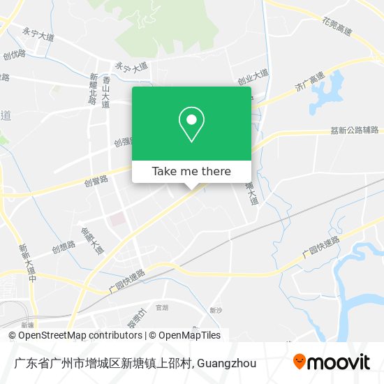 广东省广州市增城区新塘镇上邵村 map