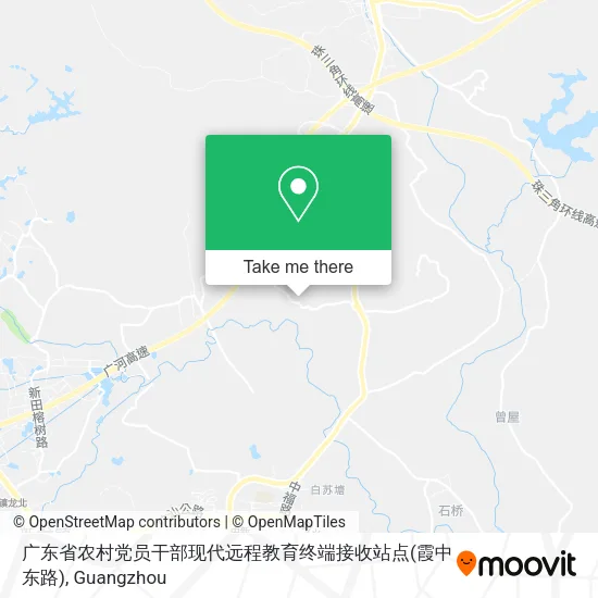 广东省农村党员干部现代远程教育终端接收站点(霞中东路) map