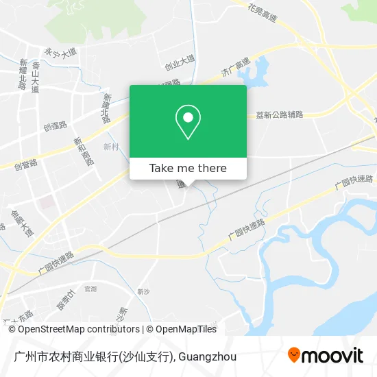 广州市农村商业银行(沙仙支行) map