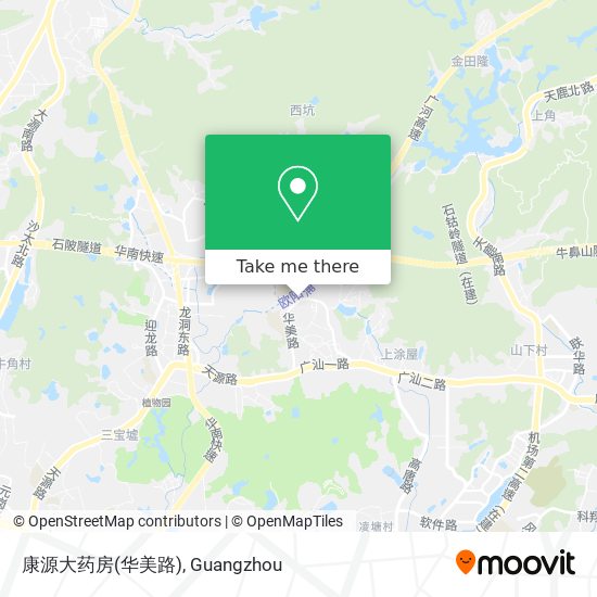 康源大药房(华美路) map