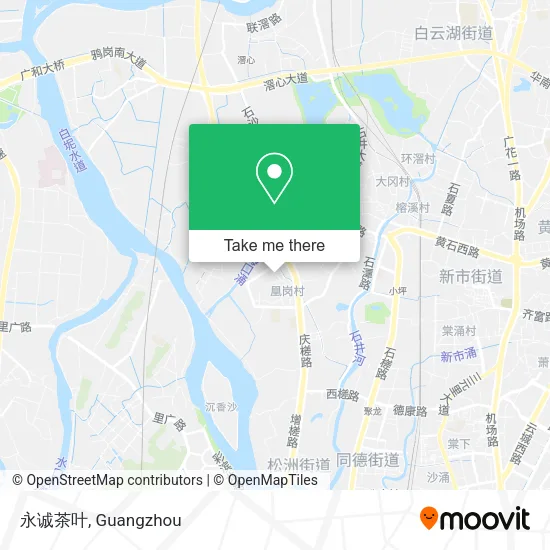 永诚茶叶 map