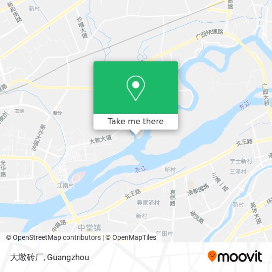 大墩砖厂 map