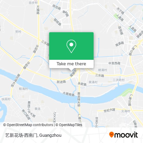艺新花场-西南门 map