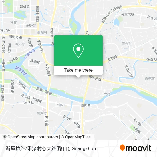 新屋坊路/禾渚村心大路(路口) map