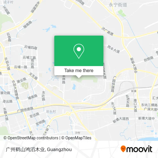 广州鹤山鸿滔木业 map
