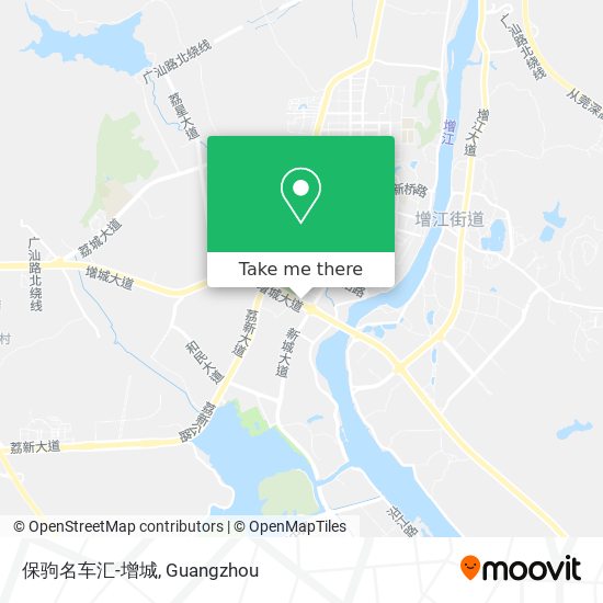 保驹名车汇-增城 map