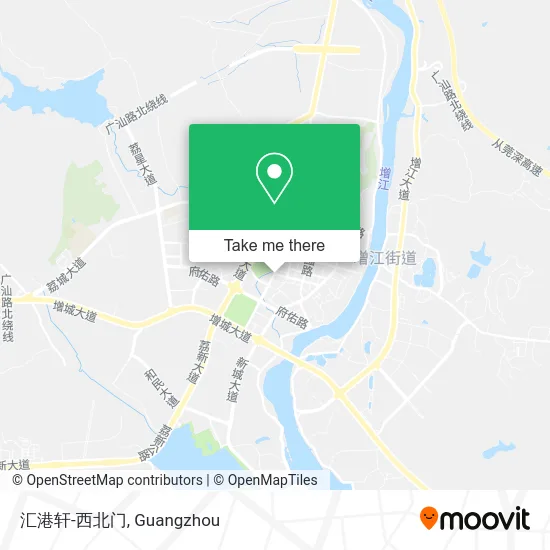 汇港轩-西北门 map