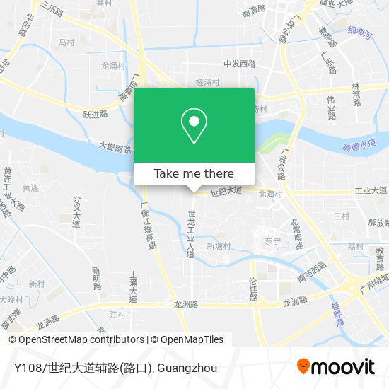 Y108/世纪大道辅路(路口) map
