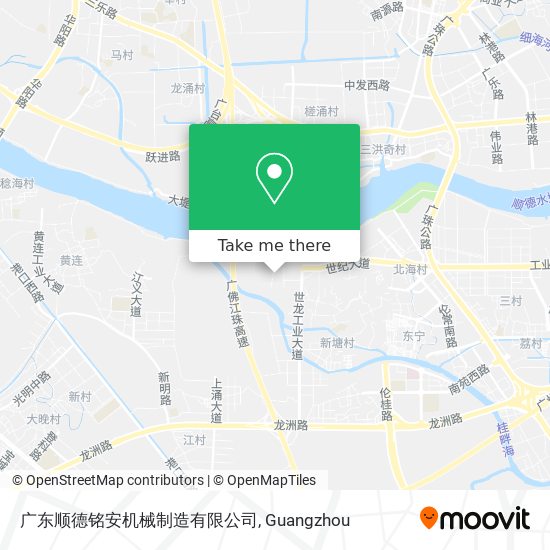 广东顺德铭安机械制造有限公司 map