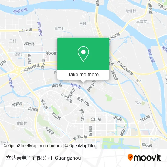 立达泰电子有限公司 map