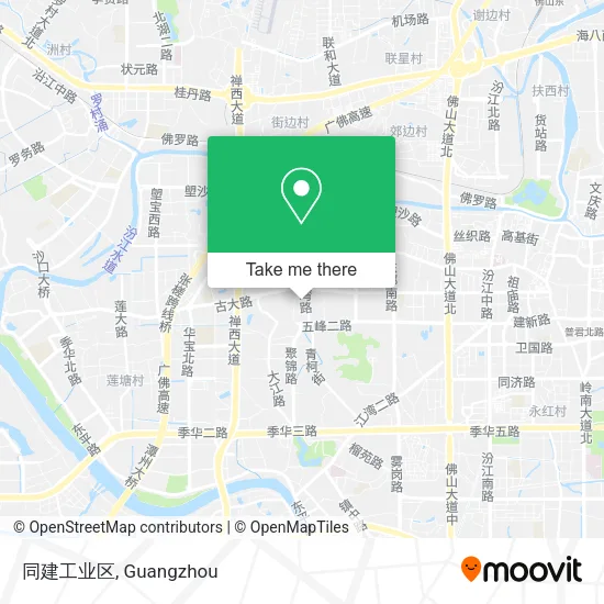 同建工业区 map
