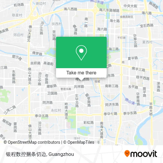 银程数控捆条切边 map