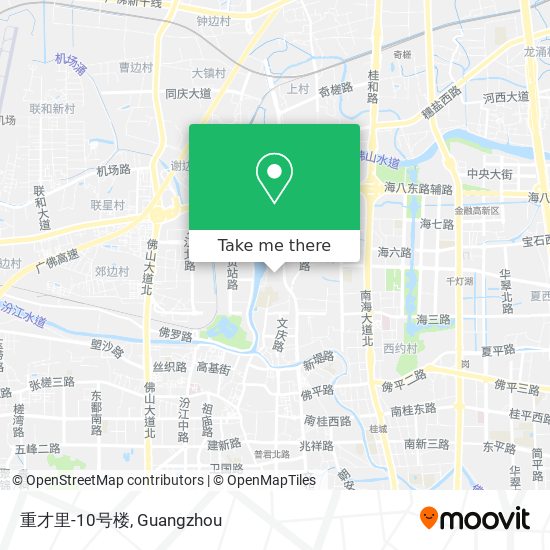 重才里-10号楼 map