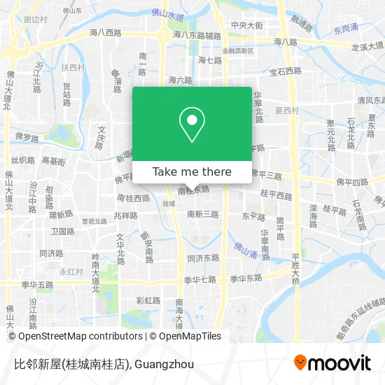 比邻新屋(桂城南桂店) map