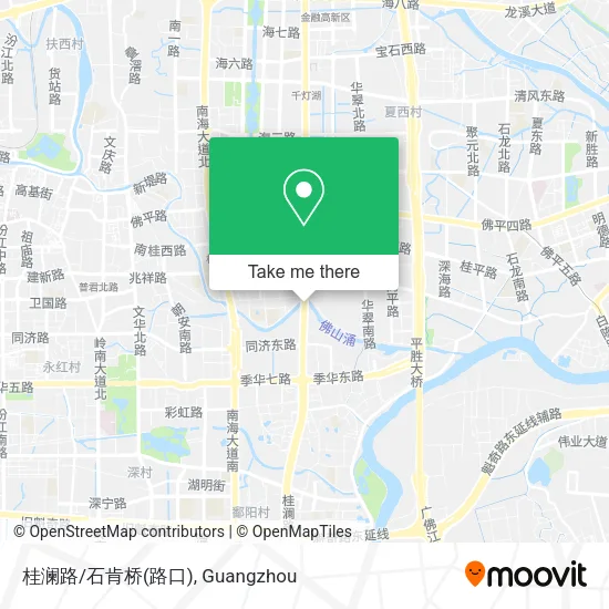 桂澜路/石肯桥(路口) map