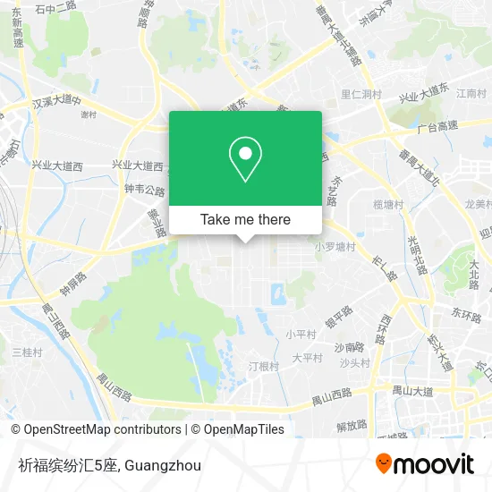 祈福缤纷汇5座 map