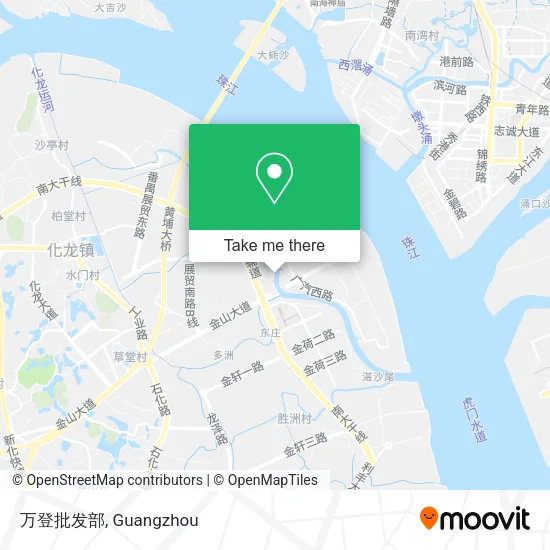 万登批发部 map