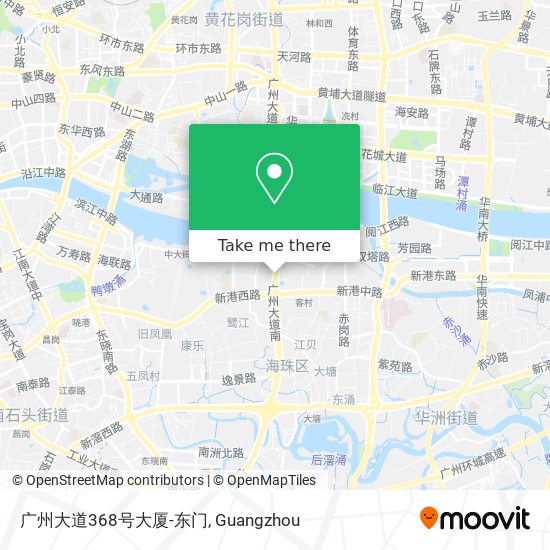 广州大道368号大厦-东门 map