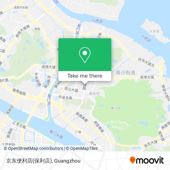 京东便利店(保利店) map