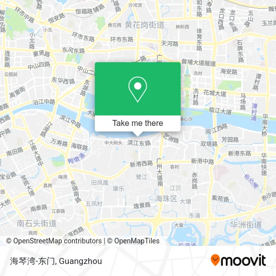 海琴湾-东门 map