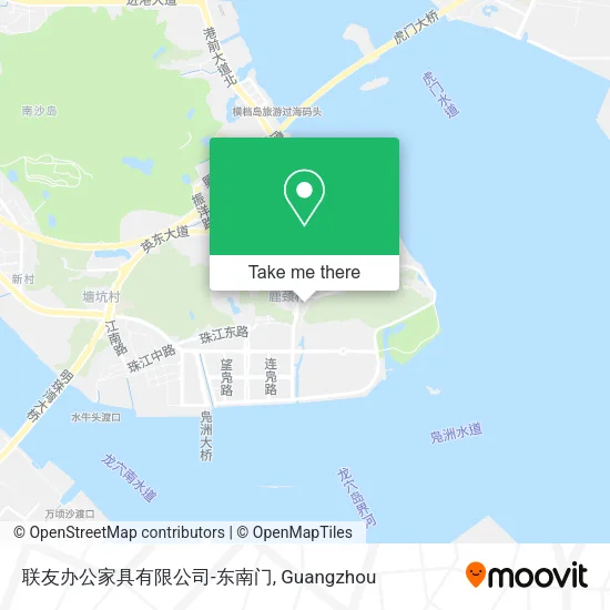 联友办公家具有限公司-东南门 map