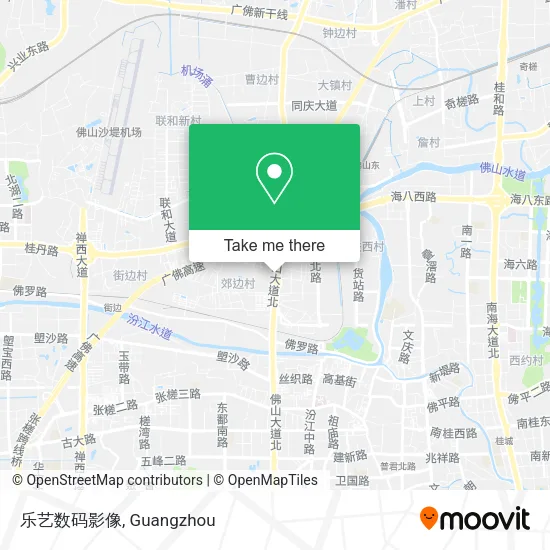 乐艺数码影像 map