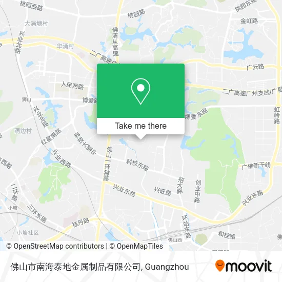 佛山市南海泰地金属制品有限公司 map