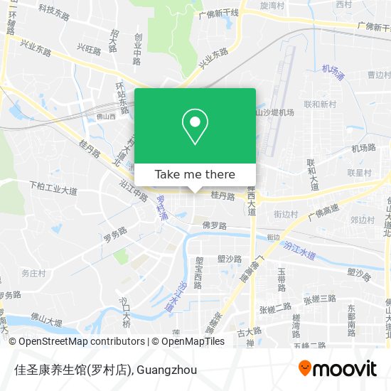佳圣康养生馆(罗村店) map