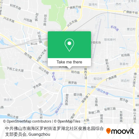 中共佛山市南海区罗村街道罗湖北社区俊雅名园综合支部委员会 map