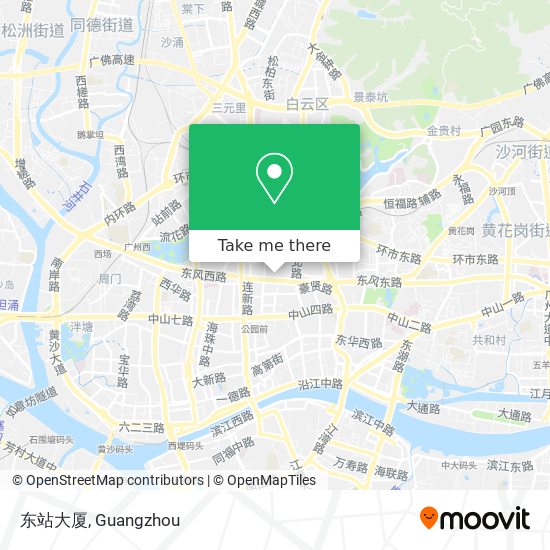 东站大厦 map