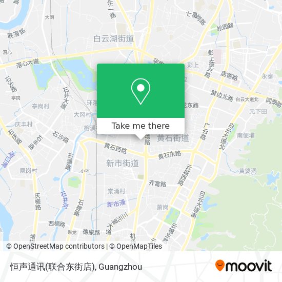 恒声通讯(联合东街店) map