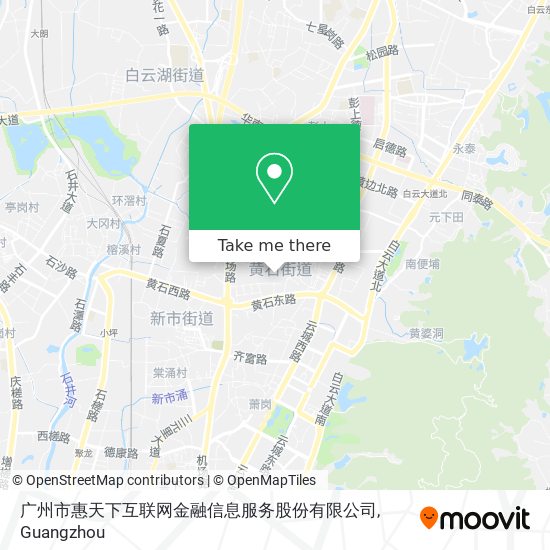 广州市惠天下互联网金融信息服务股份有限公司 map