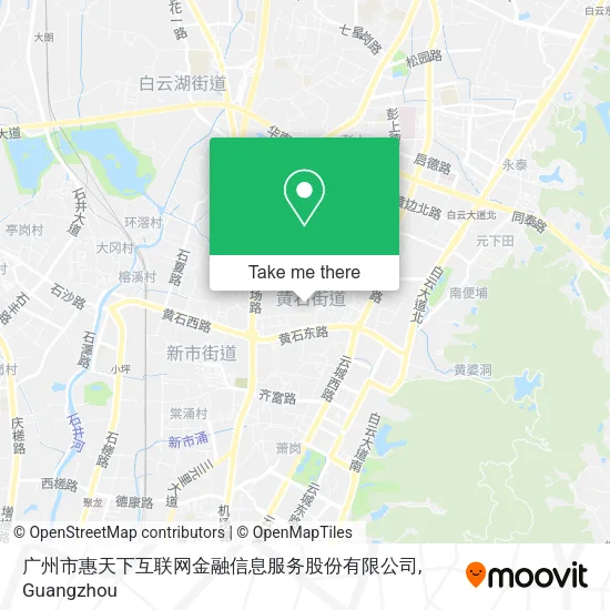广州市惠天下互联网金融信息服务股份有限公司 map