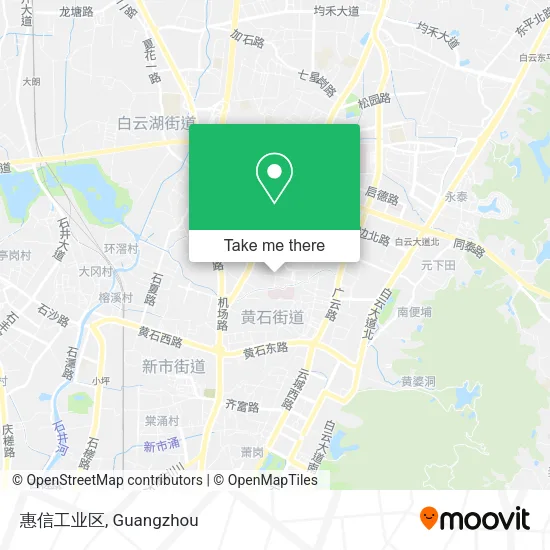 惠信工业区 map
