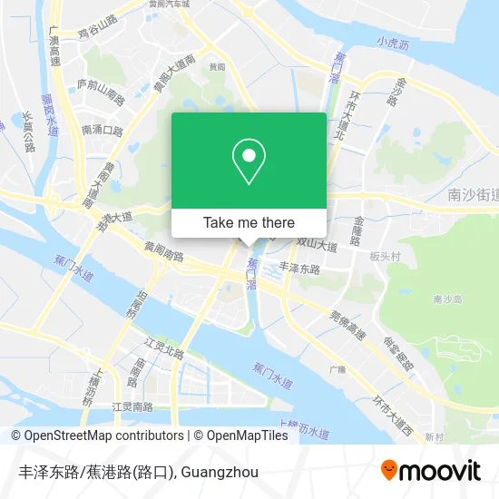 丰泽东路/蕉港路(路口) map