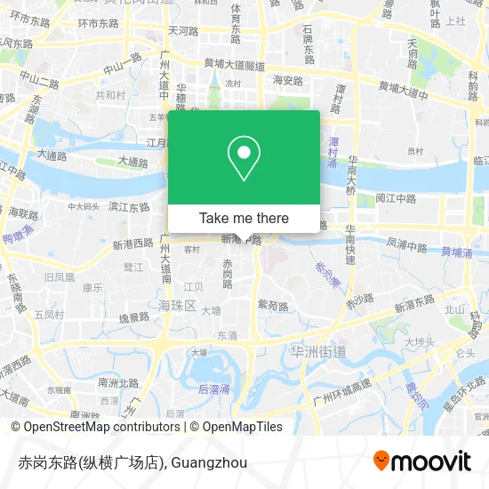 赤岗东路(纵横广场店) map
