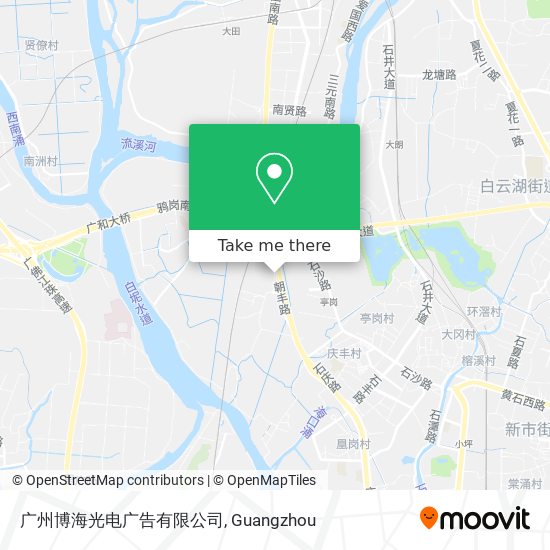 广州博海光电广告有限公司 map