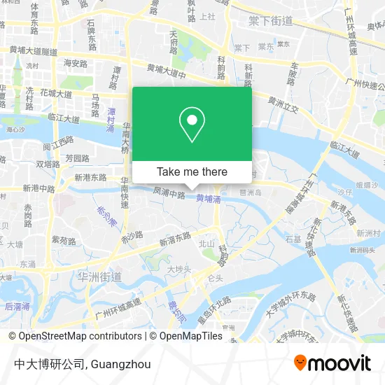 中大博研公司 map